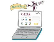 vuelos australia salta experience y qatar airways